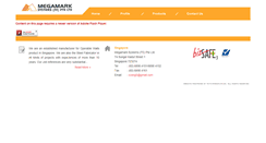 Desktop Screenshot of megamark.com.sg